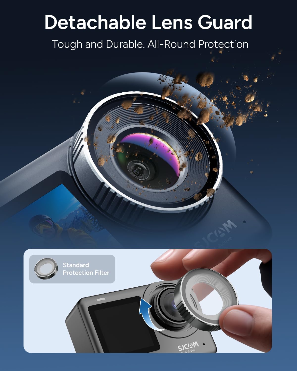 Metal Body SJCAM SJ11 Active 4 - Outdoor Adventure Images 评论和价格