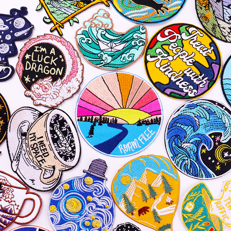 Iron On Patches DIY Outdoor Tr - Outdoor Adventure Travel Show 评论和价格