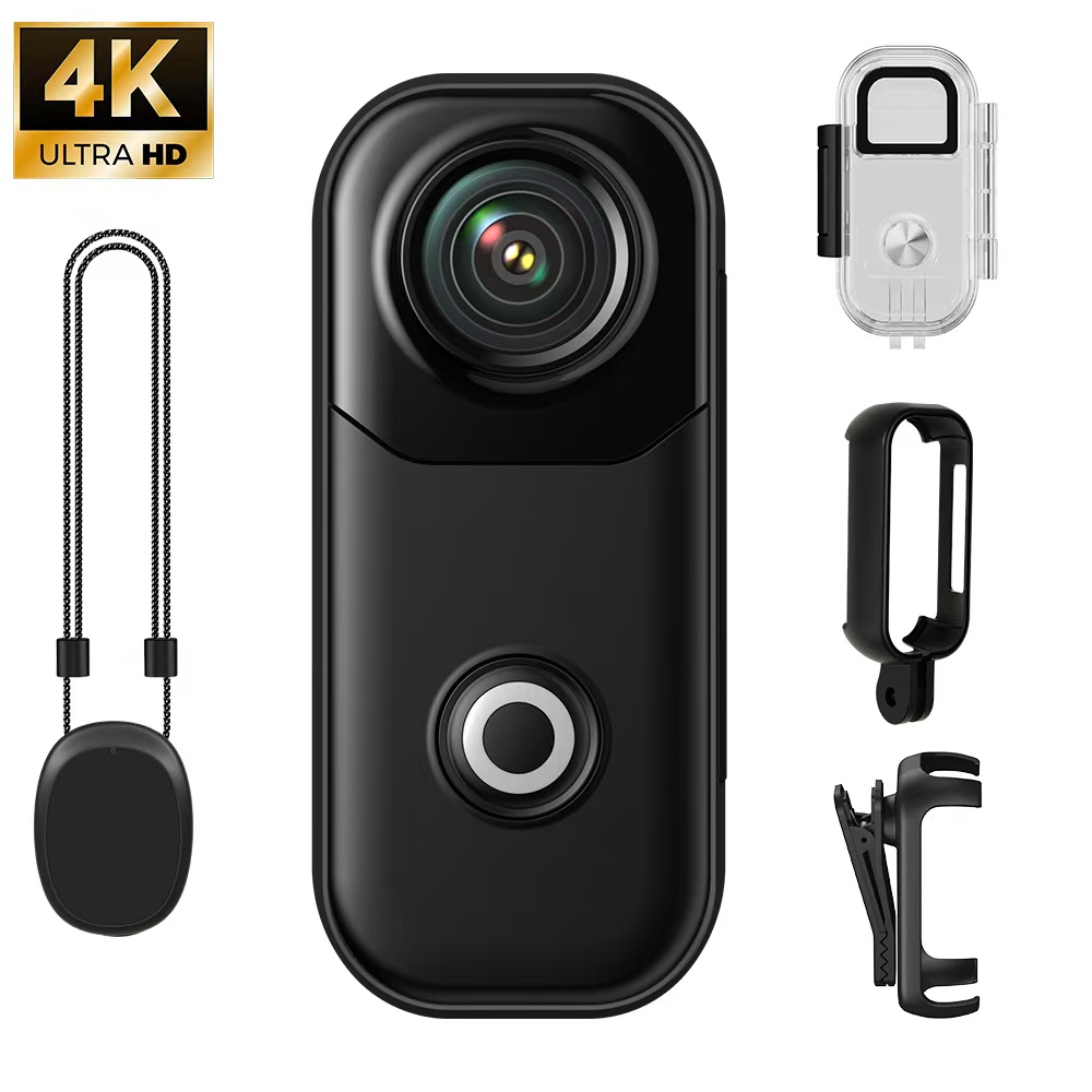 Mini 4K Action Camera Hands-Fr - Outdoor Adventure Videos 评论和价格