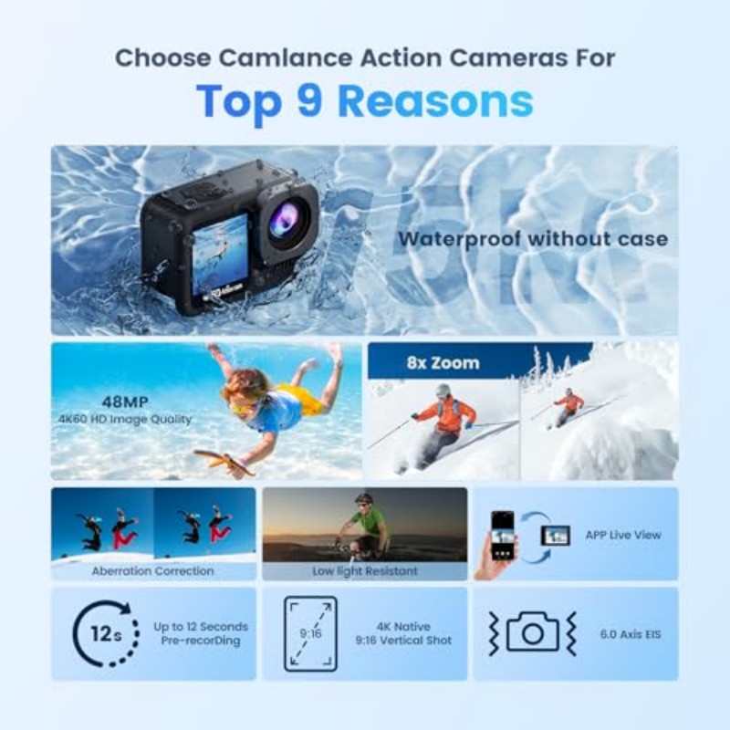 Mini body camera, 2K action ca - Outdoor Adventure Images 评论和价格