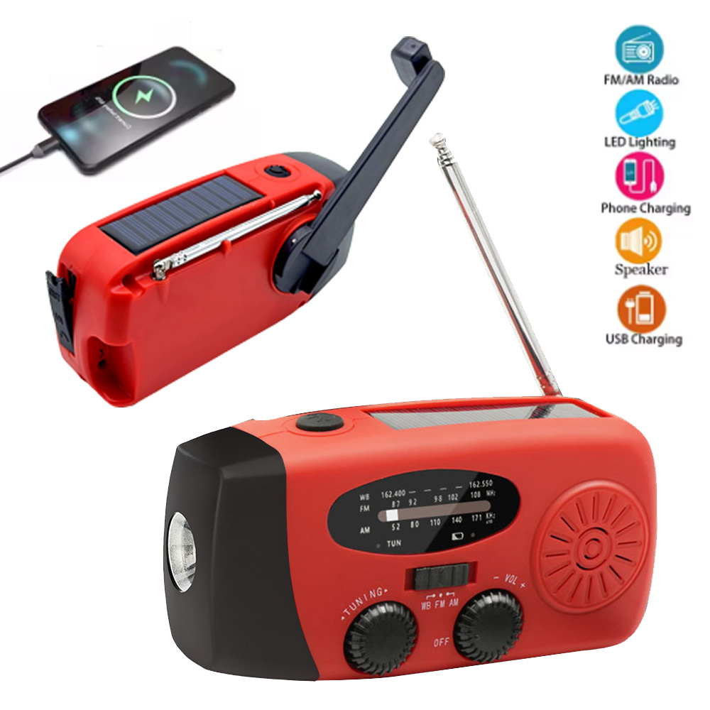 Emergency Radio Hand Crank Sol - Emergency Radio Solar 评论和价格