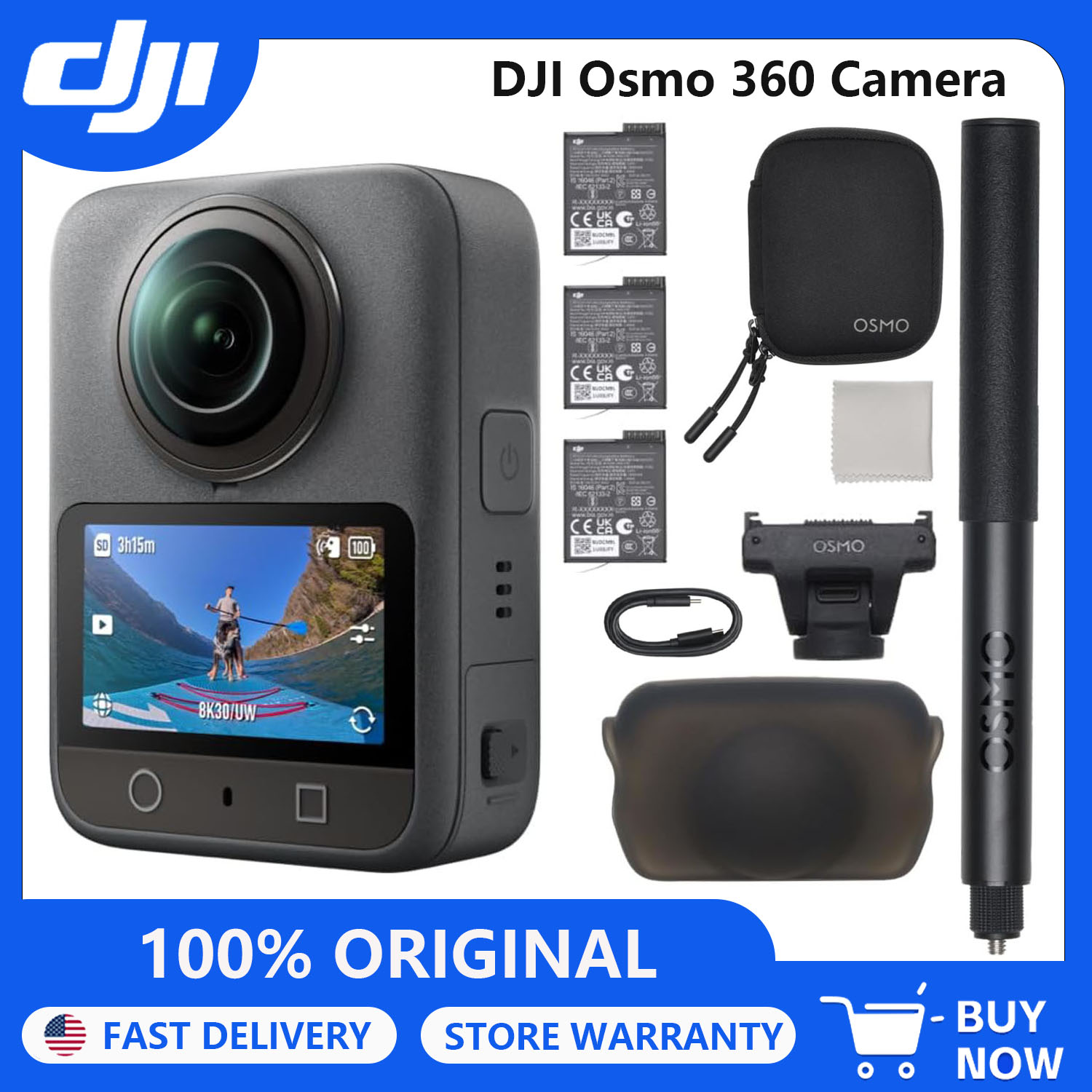 DJI Osmo 360 Camera Adventure  - Outdoor Adventure Images 评论和价格