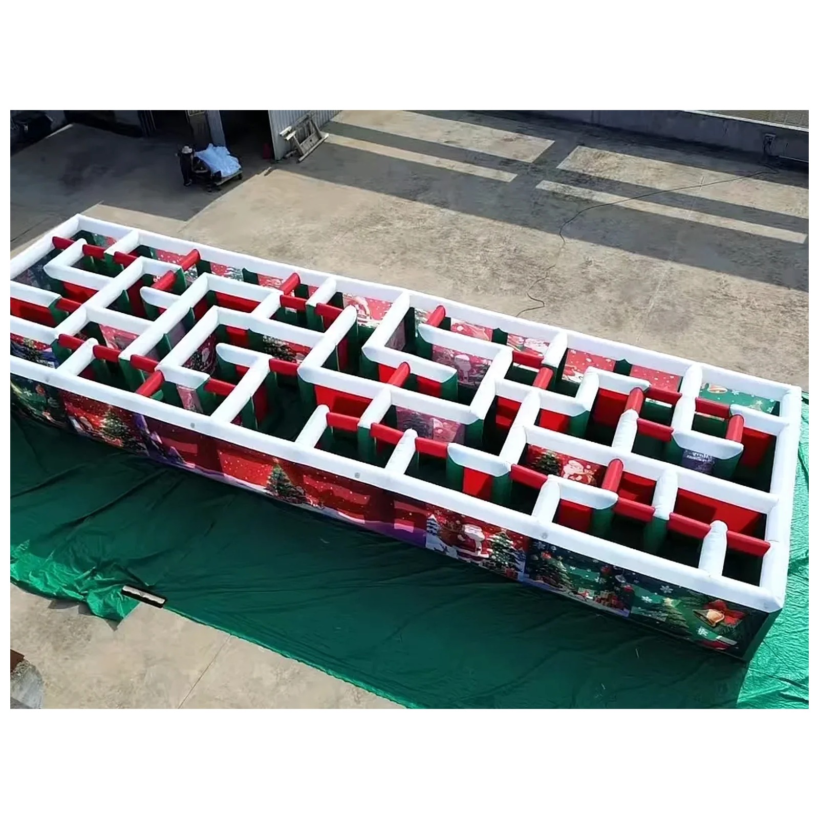Commercial Long Inflatable Maz - Outdoor Adventure Kids Party 评论和价格