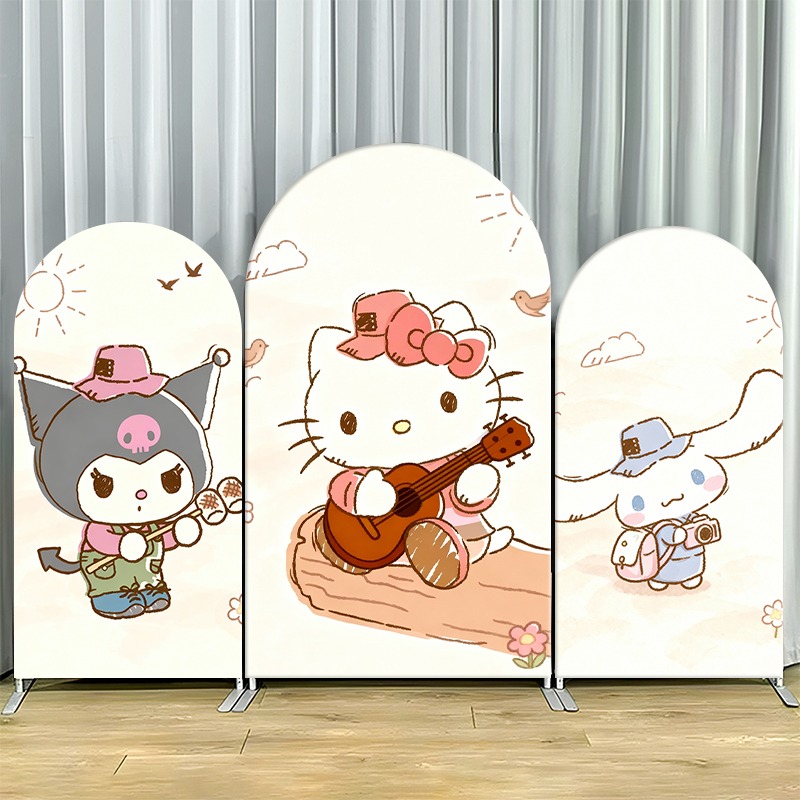 2D Flat Arch Backdrop Cover Si - Outdoor Adventure Friends 评论和价格