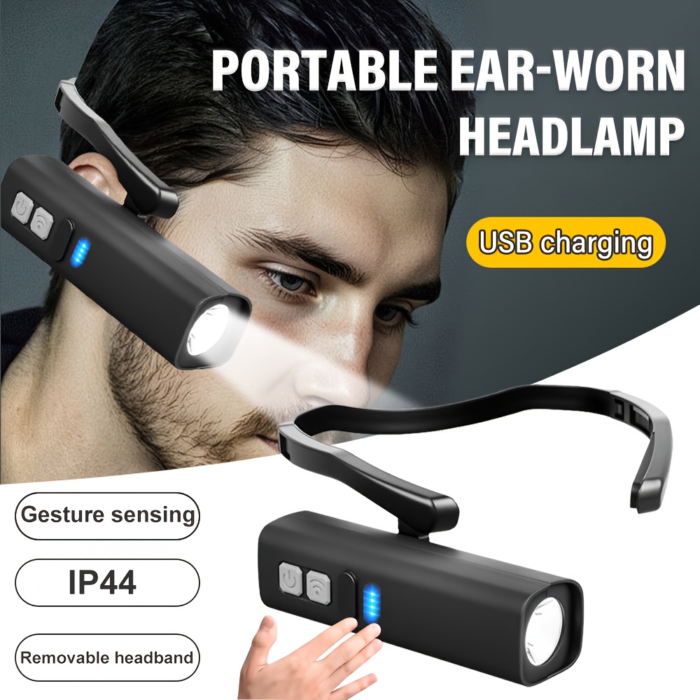 2025 Ear Clip Headlamp– Bright - Headlamp Waterproof Rechargeable 评论和价格