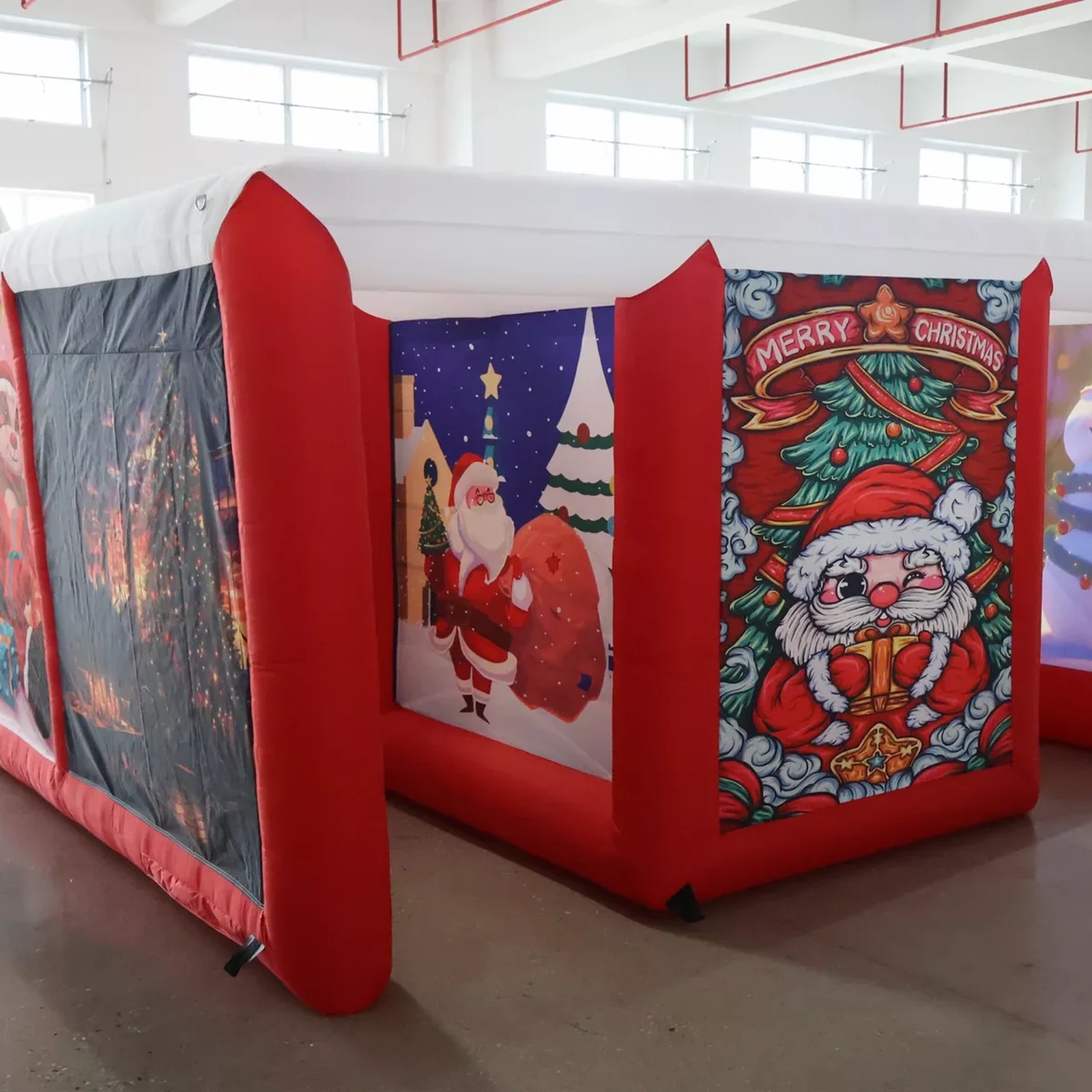 Outdoor Red Covered Inflatable - Outdoor Adventure Kids Party 评论和价格